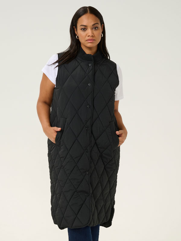KCNORENA - Plus Size Liivi fra Kaffe Curve