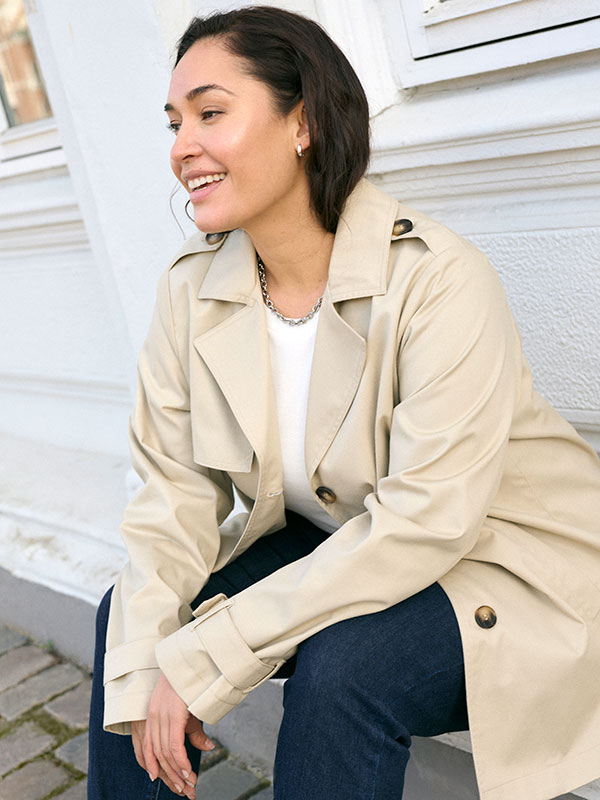 KCTRICIA - Plus Size Takki fra Kaffe Curve