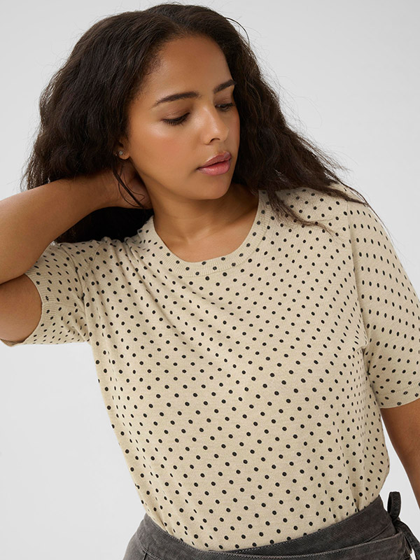 KCLIZZY - Plus Size T-paita fra Kaffe Curve