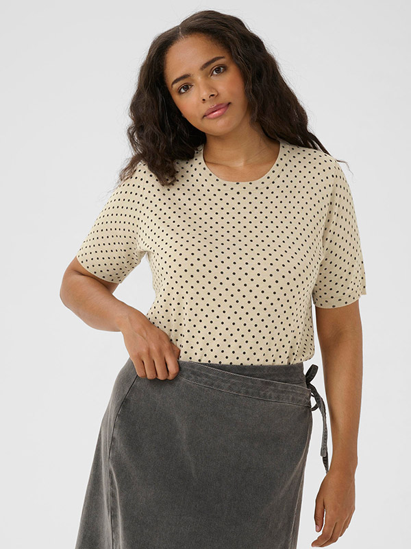 KCLIZZY - Plus Size T-paita fra Kaffe Curve