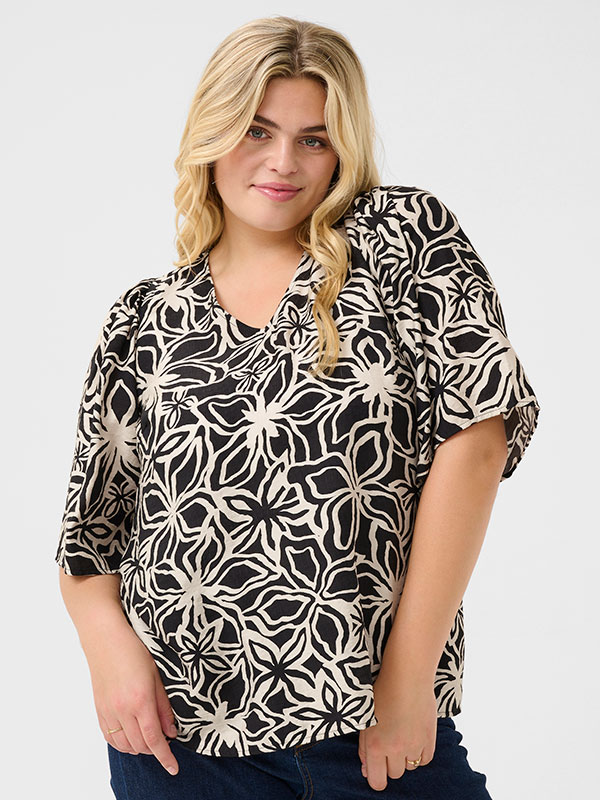 KCHALIAH - Plus Size Pusero fra Kaffe Curve