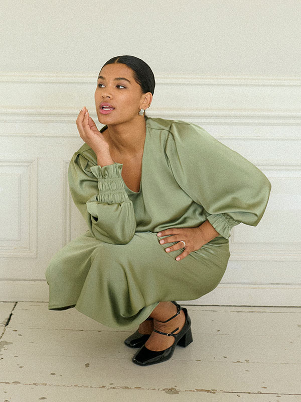 KCHILLA - Plus Size Pusero fra Kaffe Curve