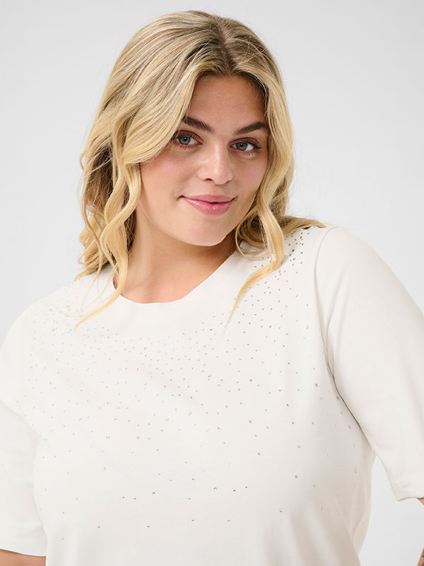 KCMERISA - Plus Size T-paita fra Kaffe Curve