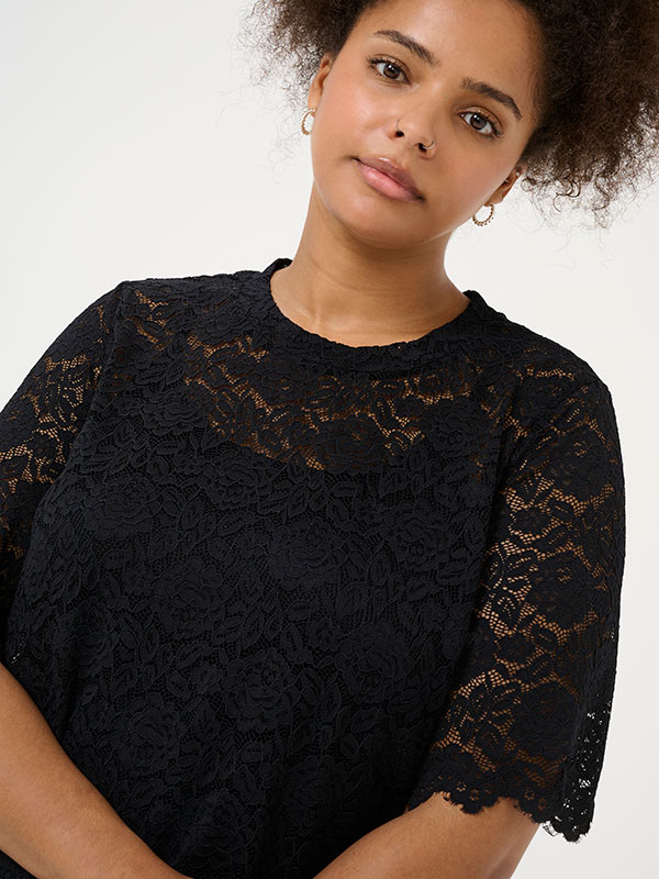 KCJAIDA - Plus Size T-paita fra Kaffe Curve