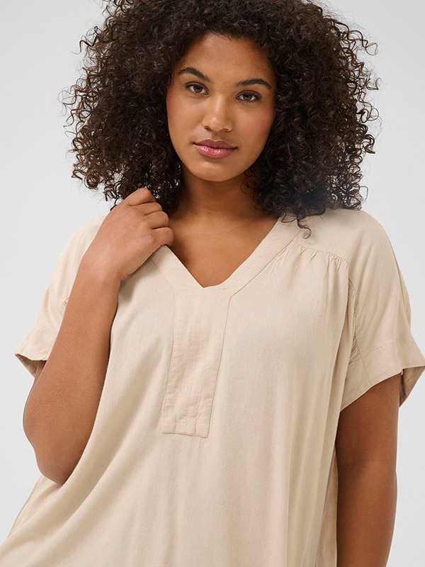 KCMILLE - Plus Size Pusero fra Kaffe Curve