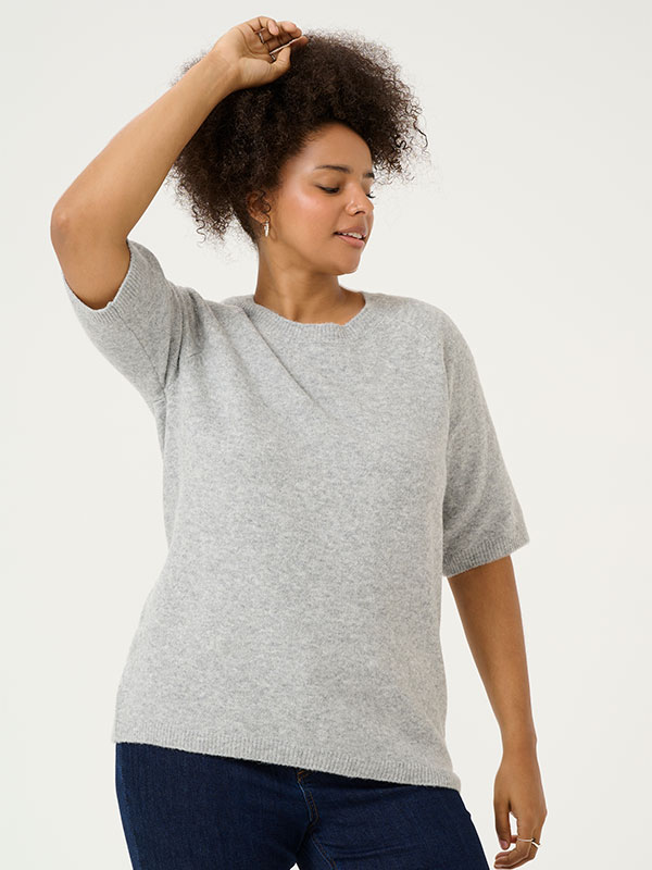 KCSYLVIA - Plus Size Villapaita fra Kaffe Curve