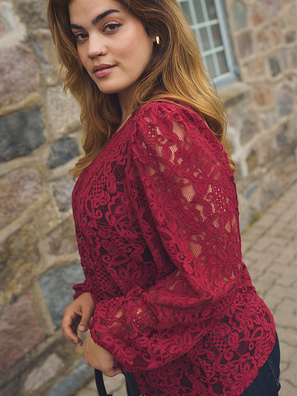 KCLANICA - Plus Size Pusero fra Kaffe Curve
