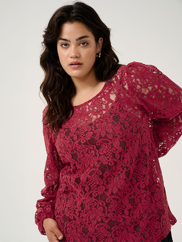 KCLANICA - Plus Size Pusero fra Kaffe Curve