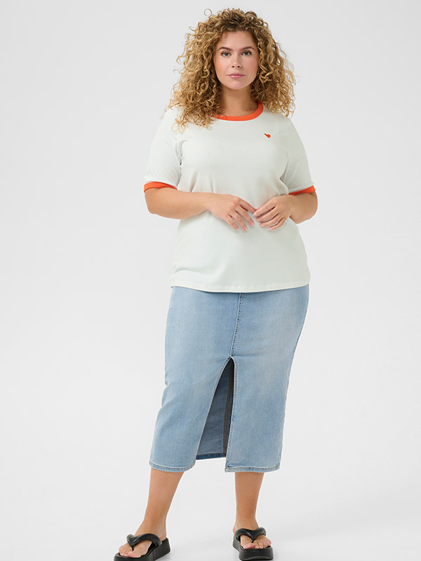 KCLIANA - Plus Size T-paita fra Kaffe Curve