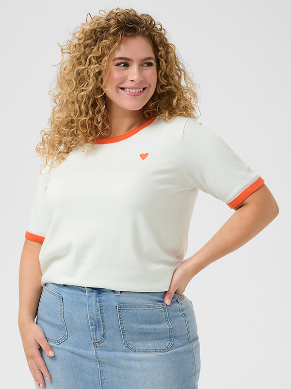 KCLIANA - Plus Size T-paita fra Kaffe Curve