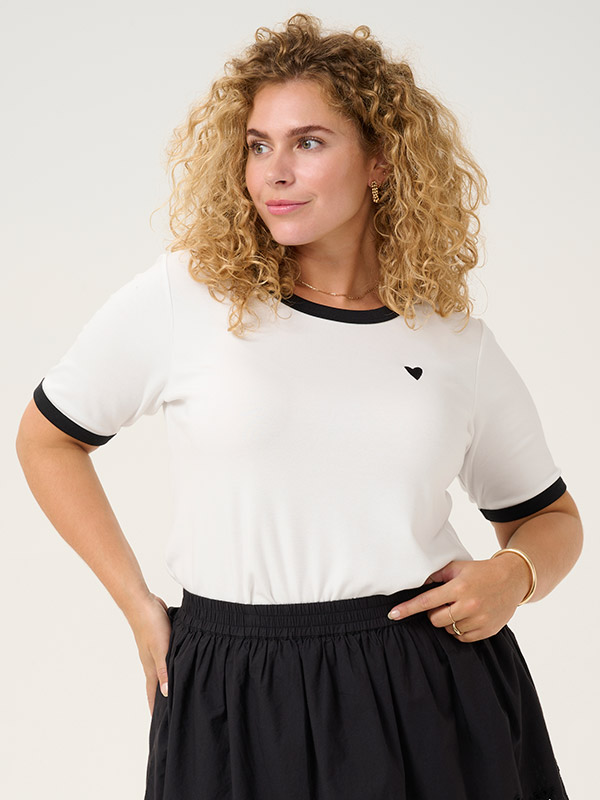 KCLIANA - Plus Size T-paita fra Kaffe Curve