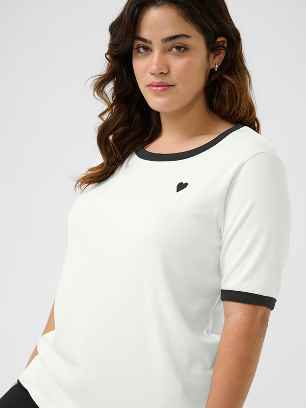 KCLIANA - Plus Size T-paita fra Kaffe Curve