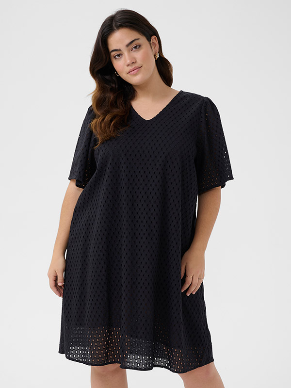 KCRUBIA - Plus Size Mekko fra Kaffe Curve