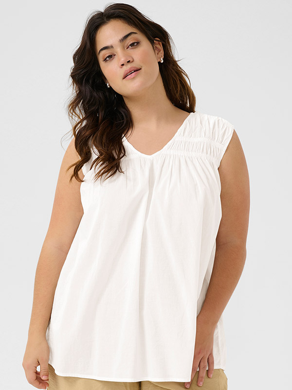 KCTHIA - Plus Size Toppi fra Kaffe Curve