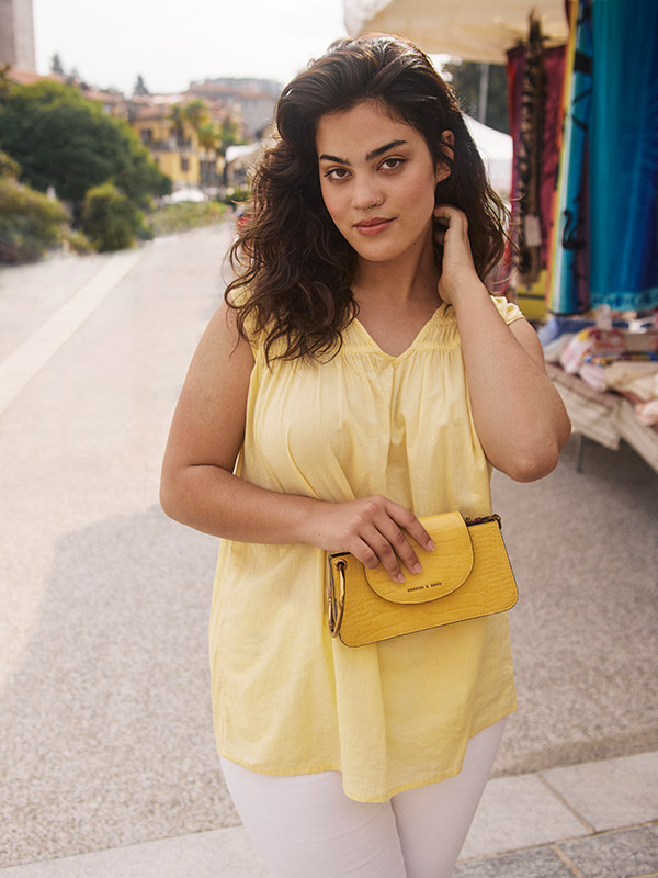 KCTHIA - Plus Size Toppi fra Kaffe Curve