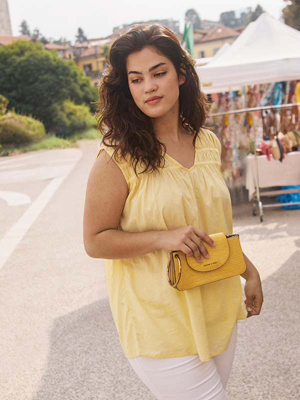KCTHIA - Plus Size Toppi fra Kaffe Curve