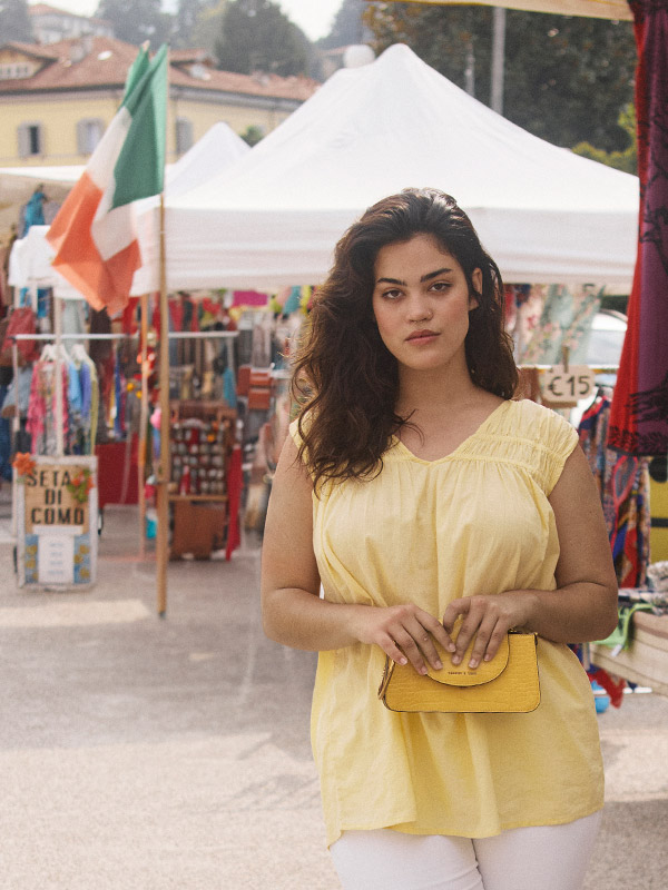 KCTHIA - Plus Size Toppi fra Kaffe Curve
