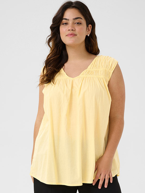 KCTHIA - Plus Size Toppi fra Kaffe Curve