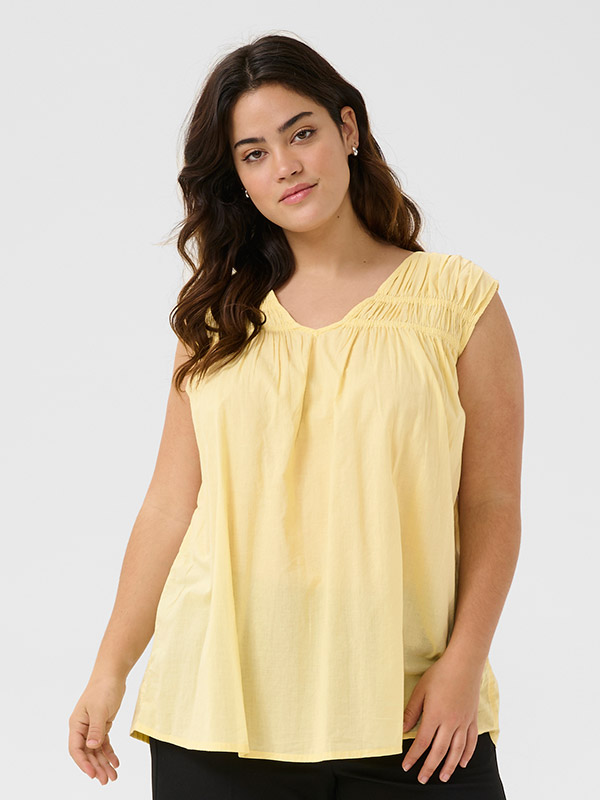 KCTHIA - Plus Size Toppi fra Kaffe Curve
