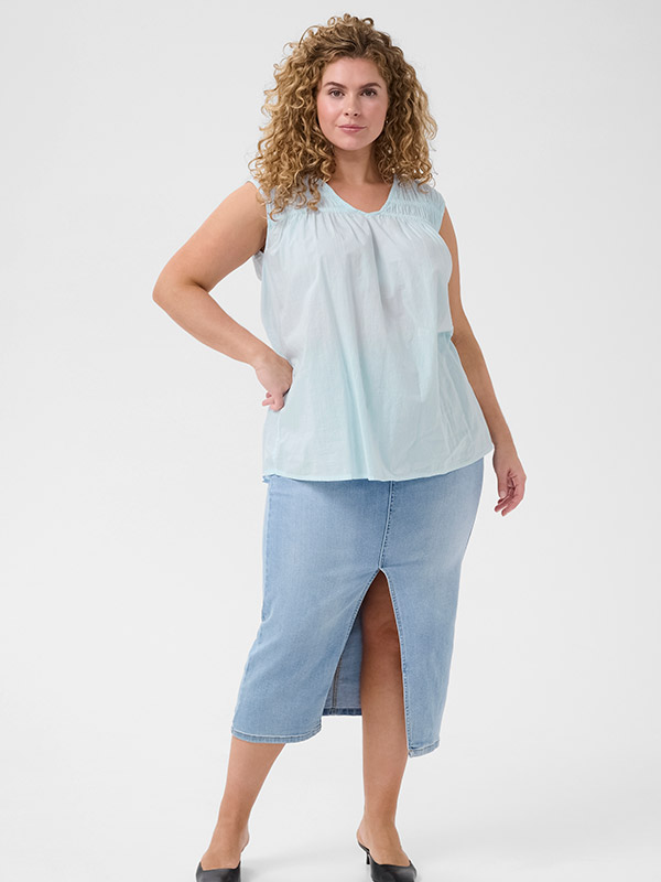 KCTHIA - Plus Size Toppi fra Kaffe Curve