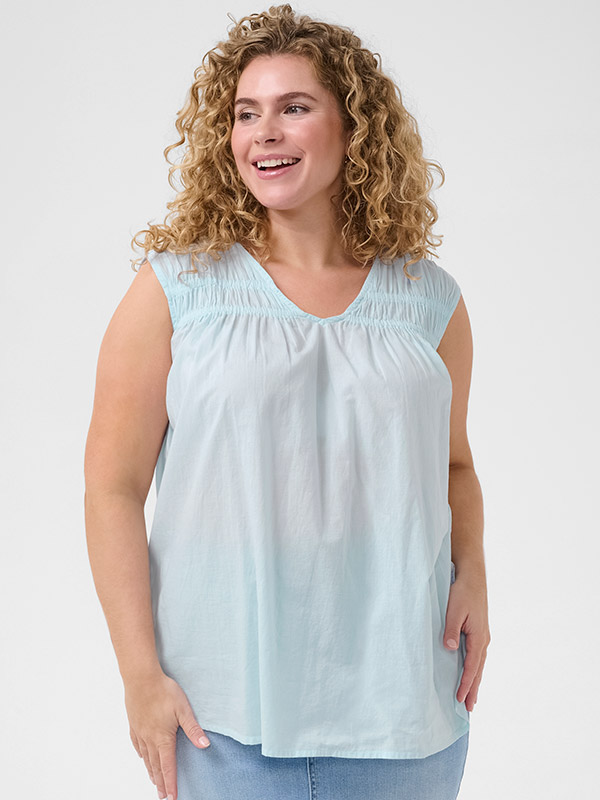 KCTHIA - Plus Size Toppi fra Kaffe Curve