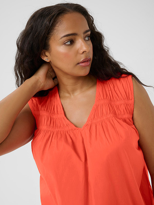 KCTHIA - Plus Size Toppi fra Kaffe Curve