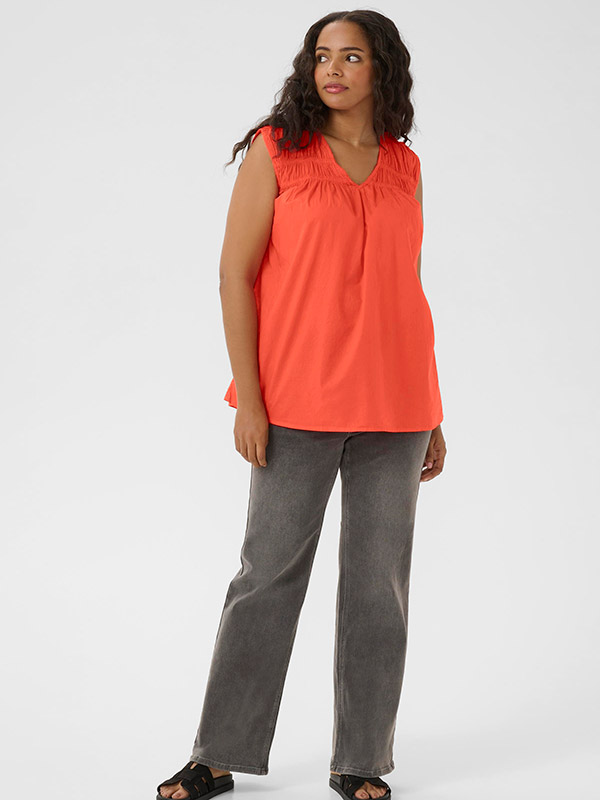 KCTHIA - Plus Size Toppi fra Kaffe Curve