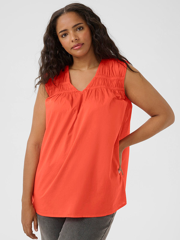 KCTHIA - Plus Size Toppi fra Kaffe Curve