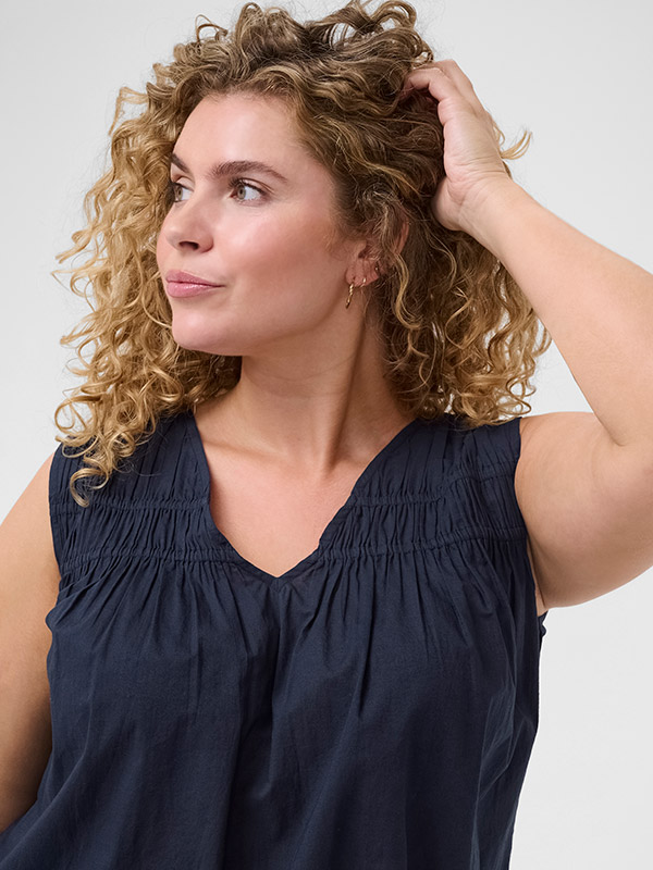 KCTHIA - Plus Size Toppi fra Kaffe Curve