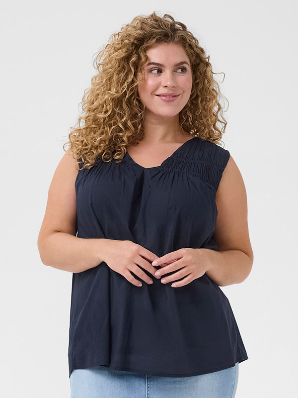 KCTHIA - Plus Size Toppi fra Kaffe Curve