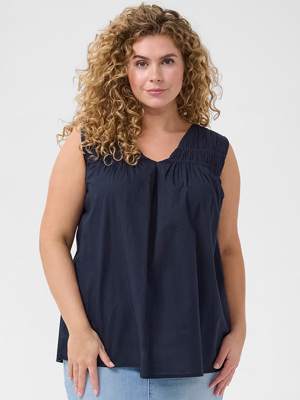 KCTHIA - Plus Size Toppi fra Kaffe Curve