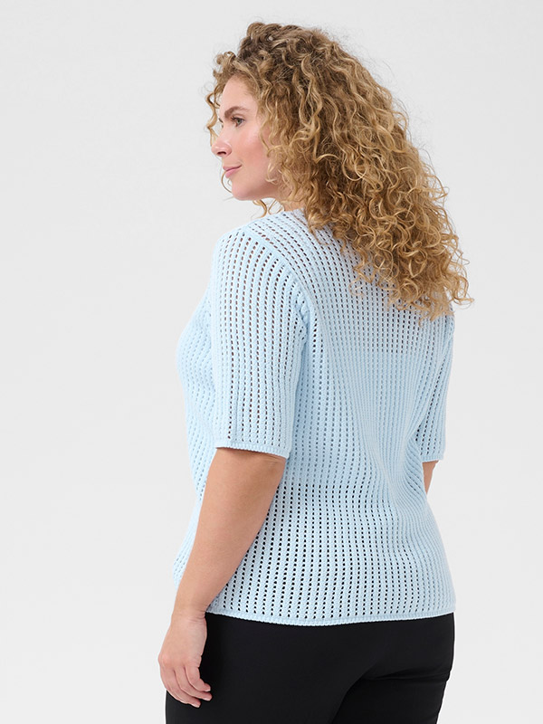 KCSOLARA - Plus Size Neuletakki fra Kaffe Curve