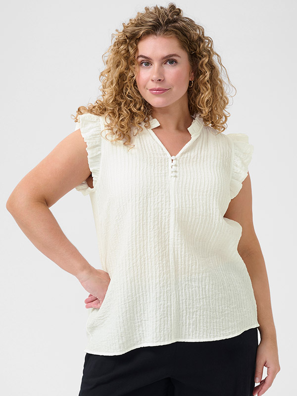 KCLYANA - Plus Size Toppi fra Kaffe Curve