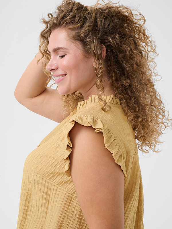 KCLYANA - Plus Size Toppi fra Kaffe Curve