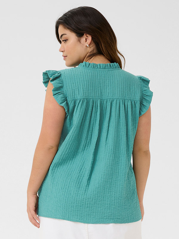 KCLYANA - Plus Size Toppi fra Kaffe Curve