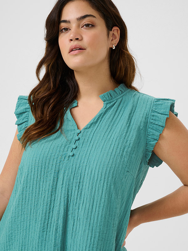 KCLYANA - Plus Size Toppi fra Kaffe Curve