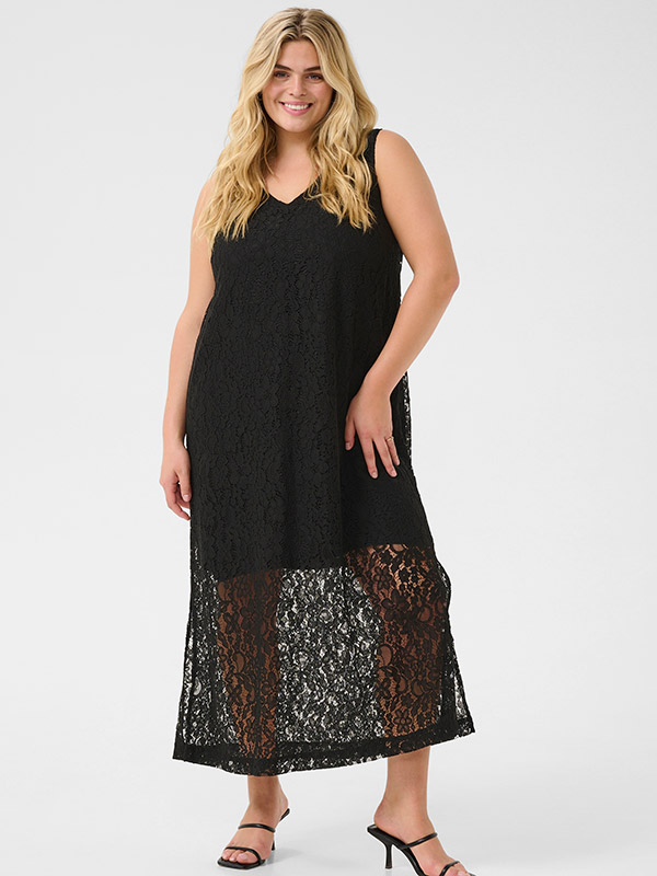 KCLORANI - Plus Size Mekko fra Kaffe Curve