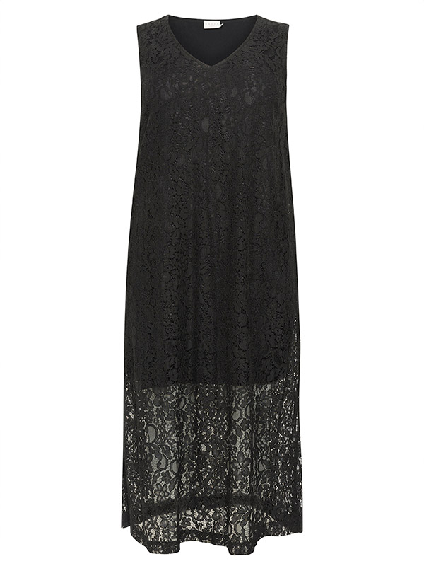KCLORANI - Plus Size Mekko fra Kaffe Curve
