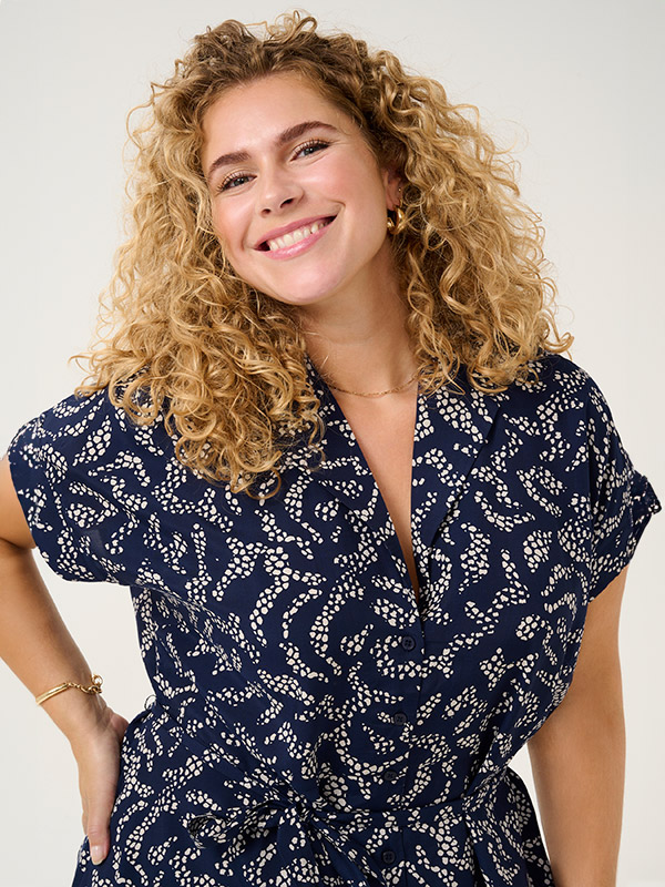 KCBEATE - Plus Size Mekko fra Kaffe Curve