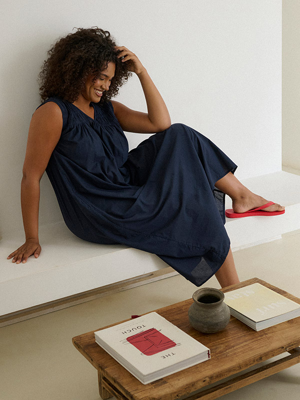 KCTHIA - Plus Size Mekko fra Kaffe Curve
