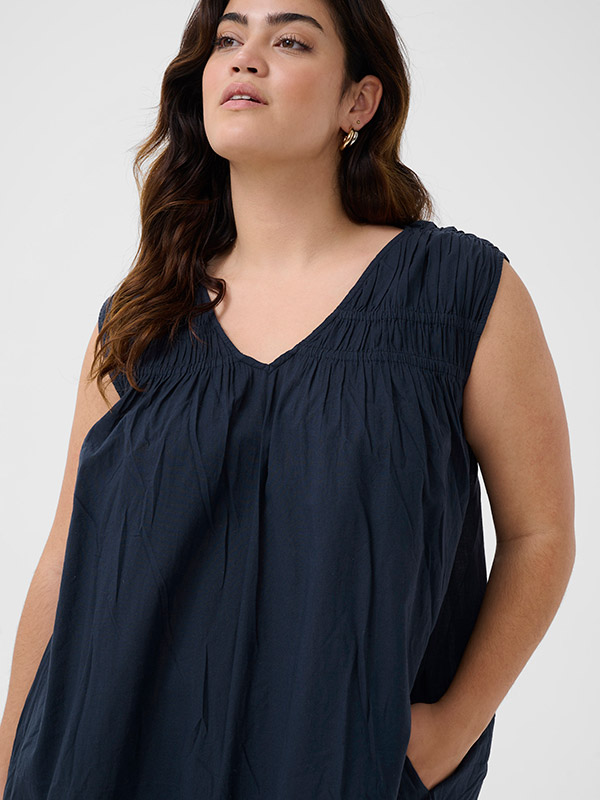 KCTHIA - Plus Size Mekko fra Kaffe Curve