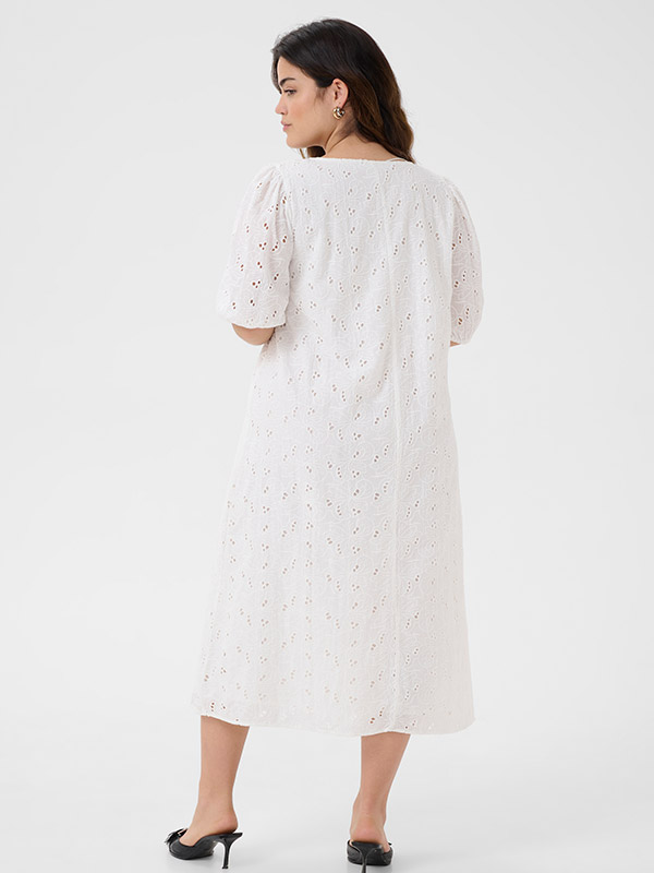 KCTENNA - Plus Size Mekko fra Kaffe Curve