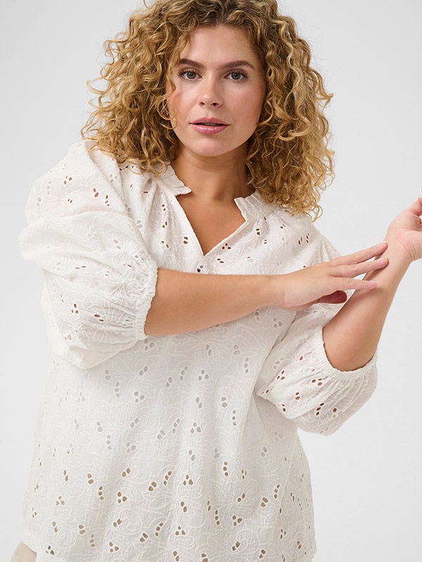 KCTENNA - Plus Size Pusero fra Kaffe Curve