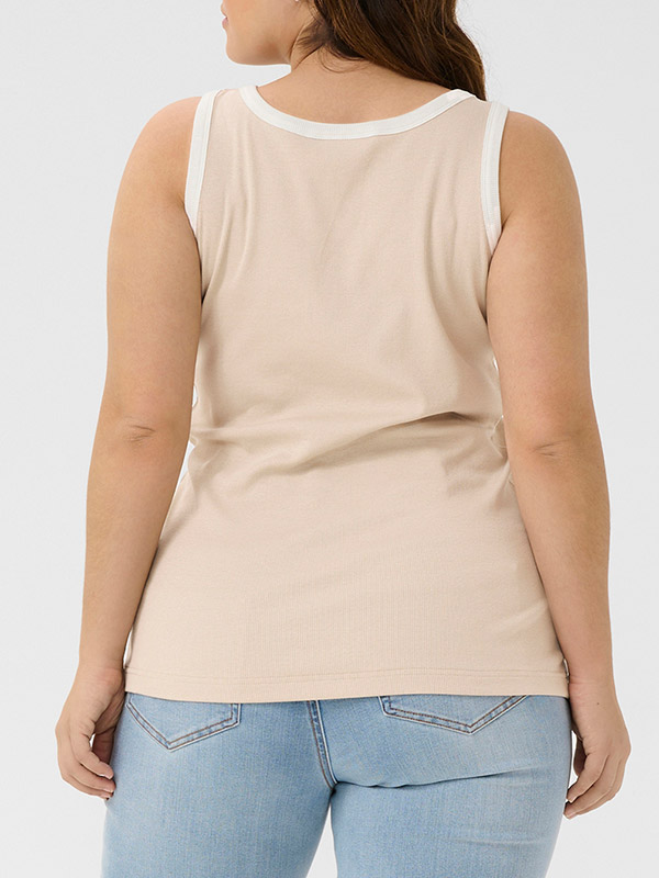 KCCARINA - Plus Size Toppi fra Kaffe Curve