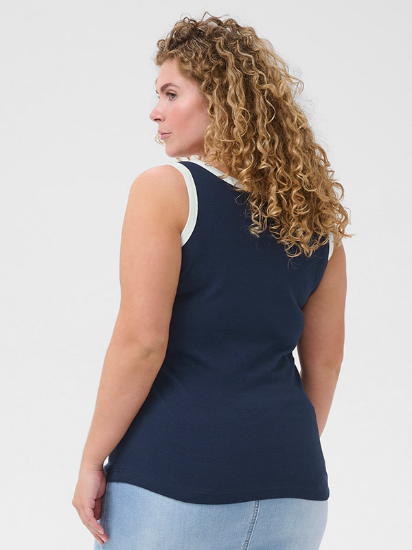 KCCARINA - Plus Size Toppi fra Kaffe Curve