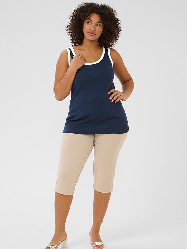 KCCARINA - Plus Size Toppi fra Kaffe Curve