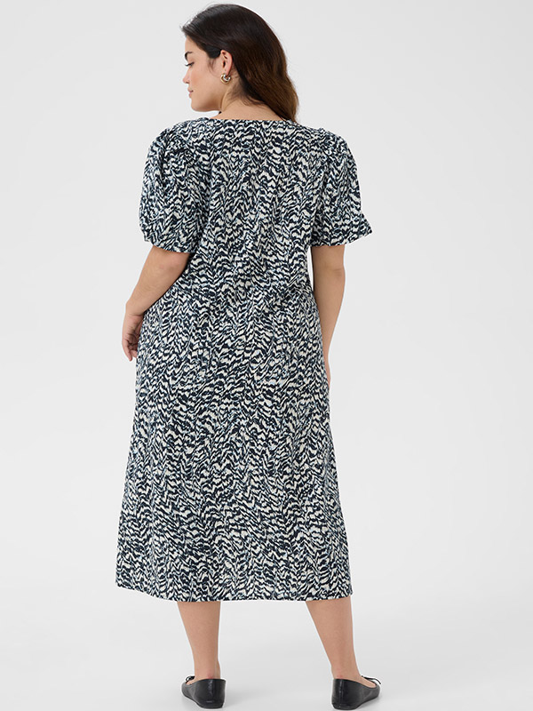 KCRAFIA - Plus Size Mekko fra Kaffe Curve