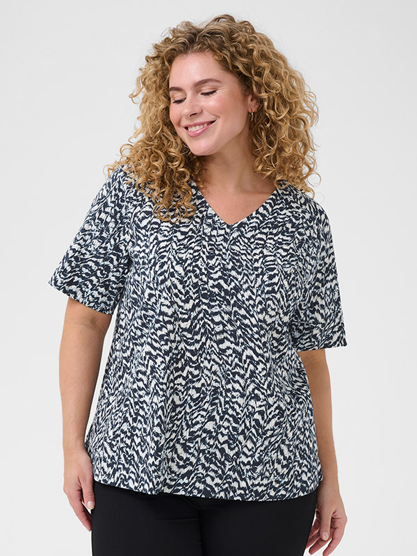 KCRAFIA - Plus Size T-paita fra Kaffe Curve