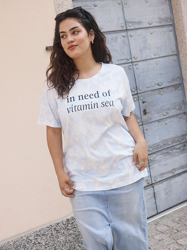 KCROXI - Plus Size T-paita fra Kaffe Curve