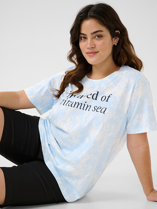 KCROXI - Plus Size T-paita fra Kaffe Curve